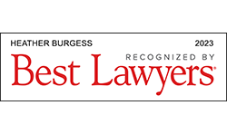 Heather Burgess Best Lawyer Award